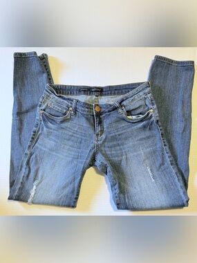 VTG Y2K See Thru Soul Joey Boyfriend Distressed Jeans Size 7
